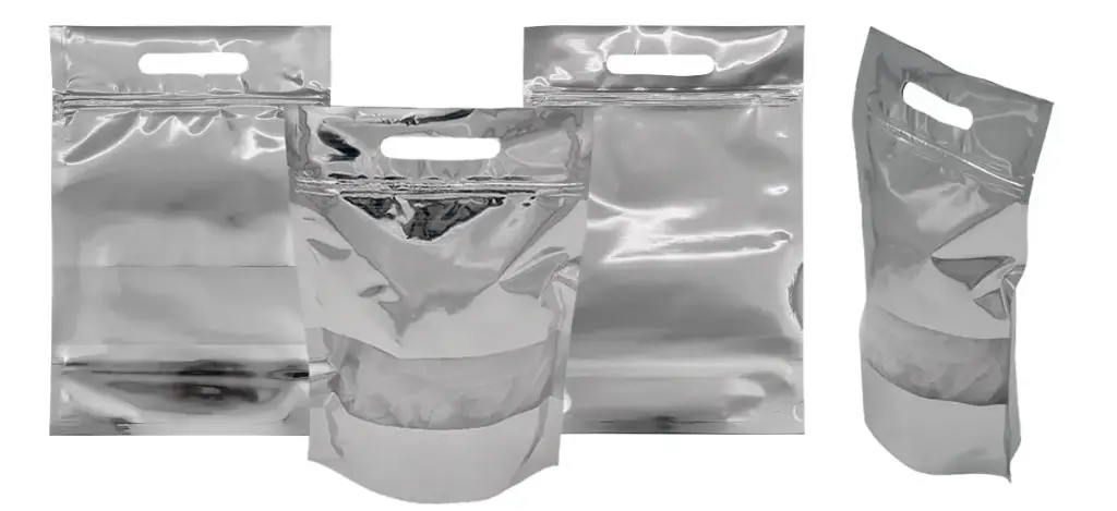 fenestrate Metallized Pouch