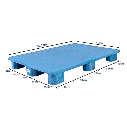 پالت پلاستیکی 120*80 ارتفاع 15