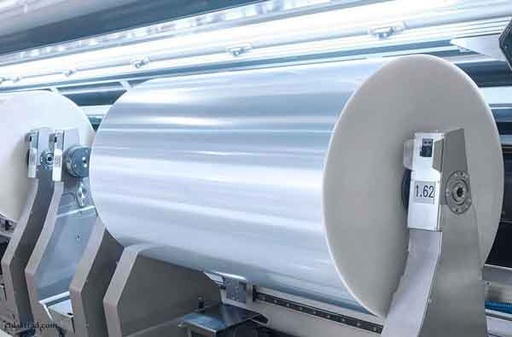 فیلم پلی اتیلن روده ای برش خورده