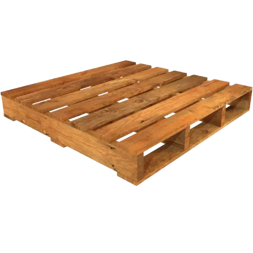 پالت چوبی چهارشاسی 110Cm*110Cm