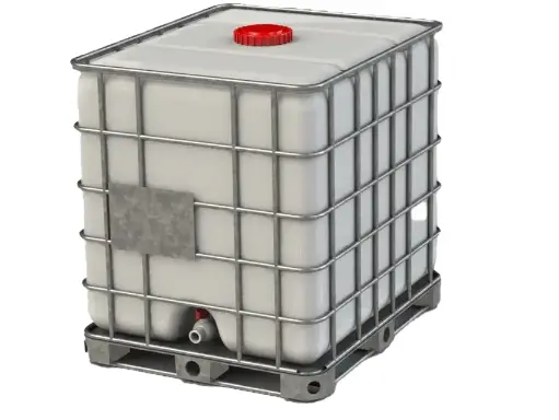 Protective polyethylene IBC tank